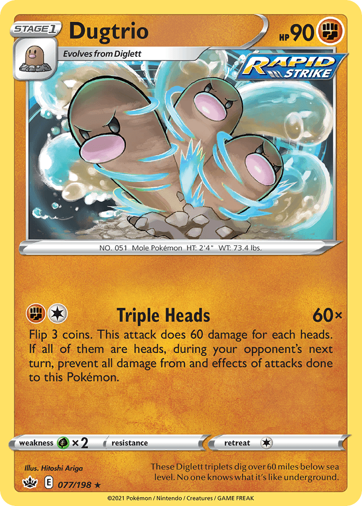Dugtrio Chilling Reign