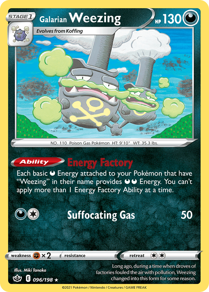 Galarian Weezing Chilling Reign