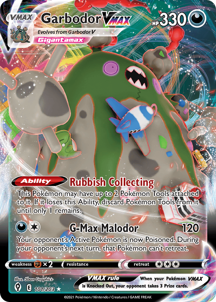 Garbodor VMAX Evolving Skies