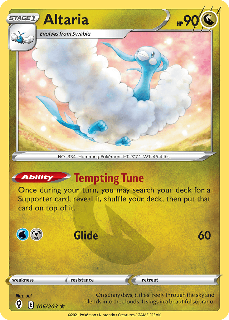Altaria Evolving Skies