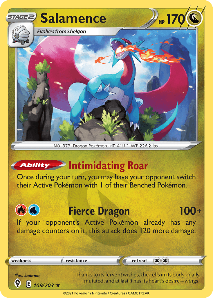 Salamence Evolving Skies