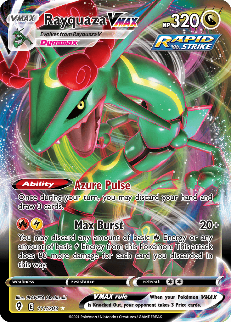 Rayquaza VMAX Evolving Skies