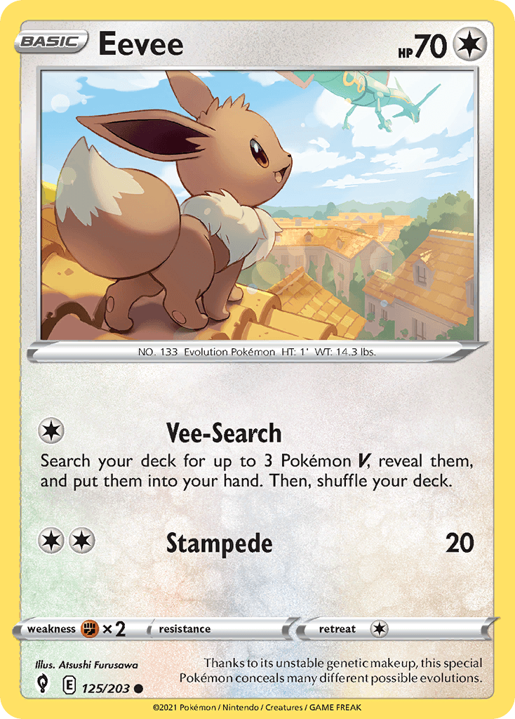 Eevee Evolving Skies