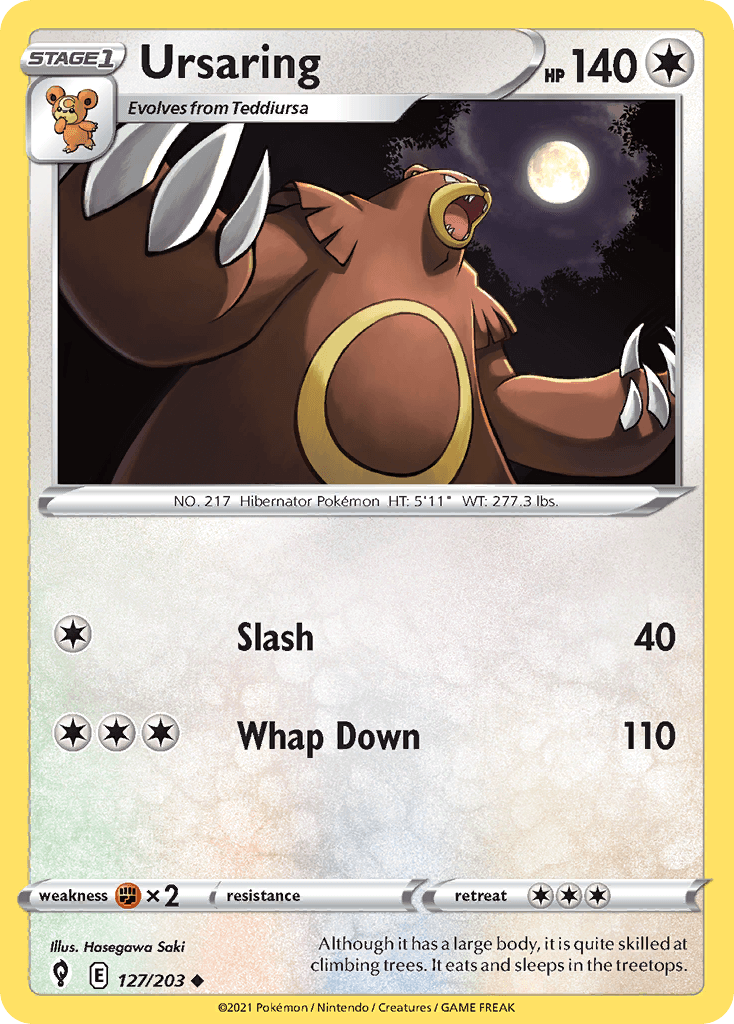 Ursaring Evolving Skies
