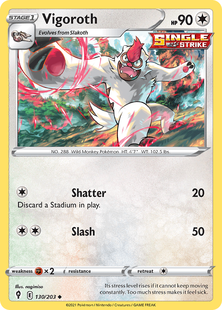Vigoroth Evolving Skies