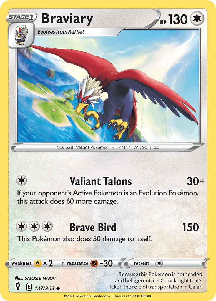 Braviary Evolving Skies