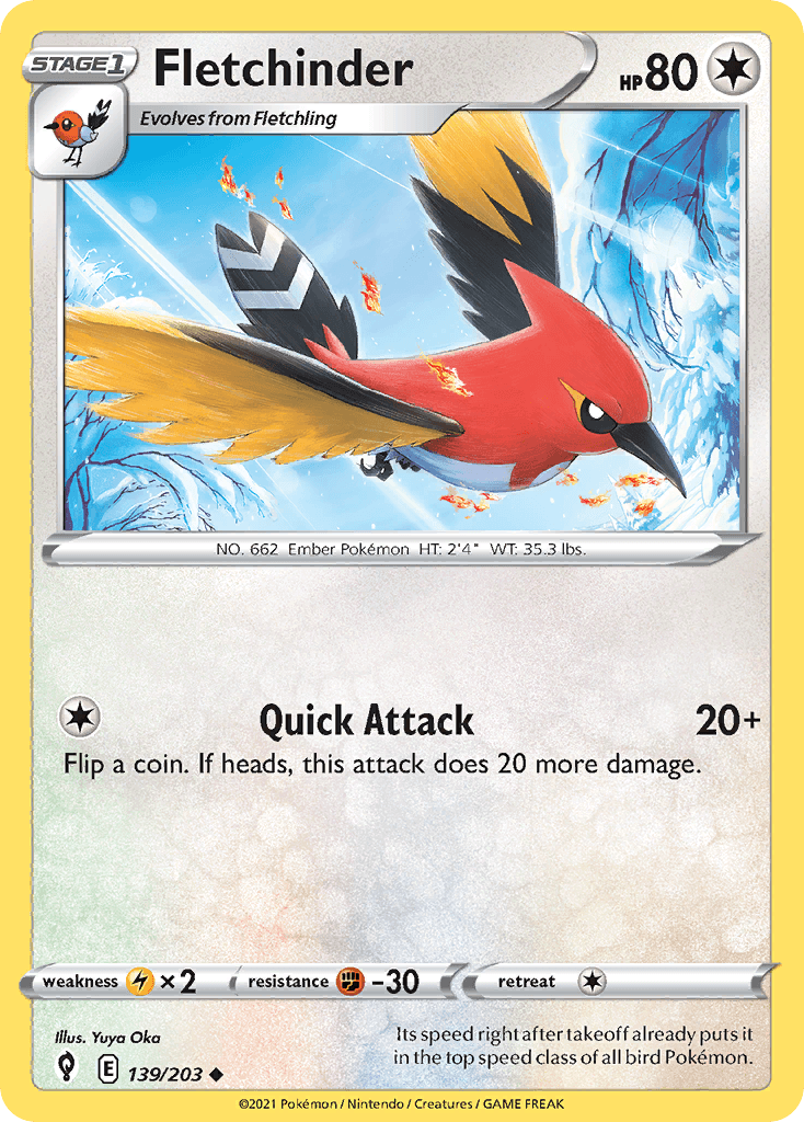 Fletchinder Evolving Skies