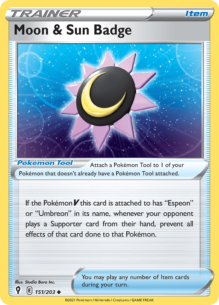 Moon & Sun Badge Evolving Skies