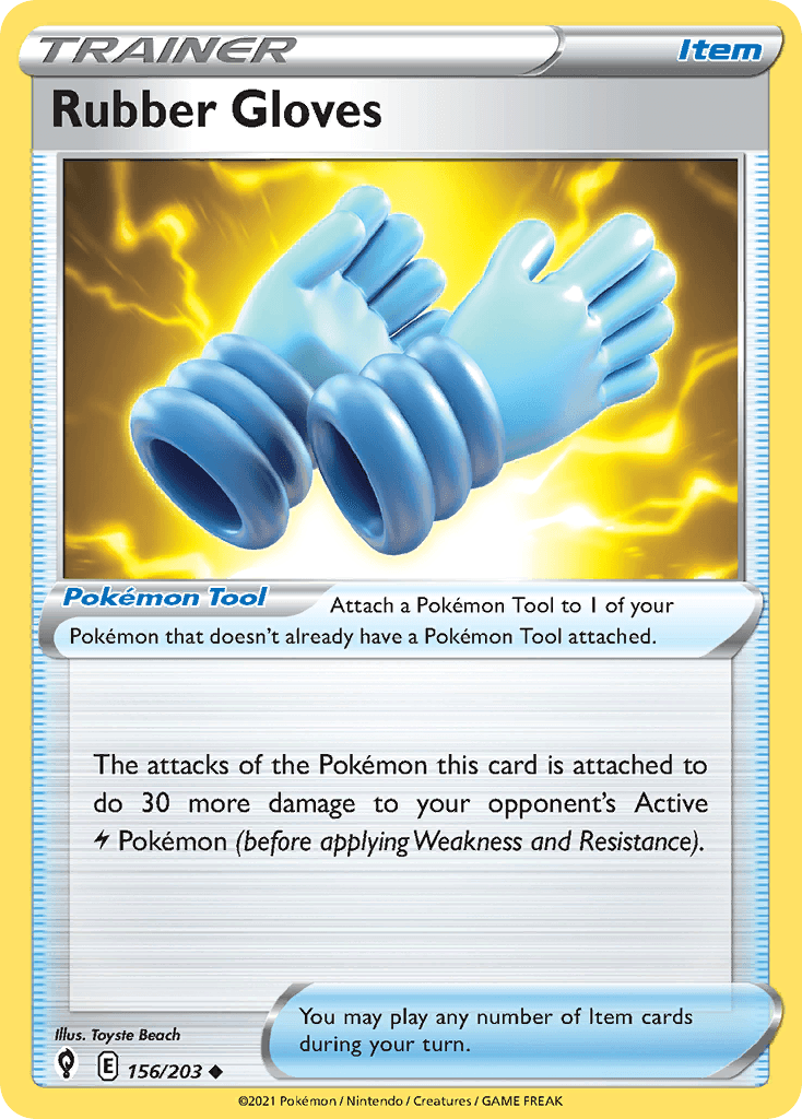 Rubber Gloves Evolving Skies