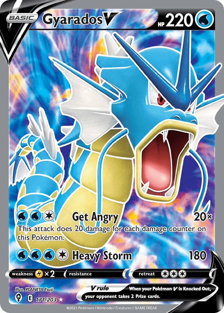 Gyarados V Evolving Skies