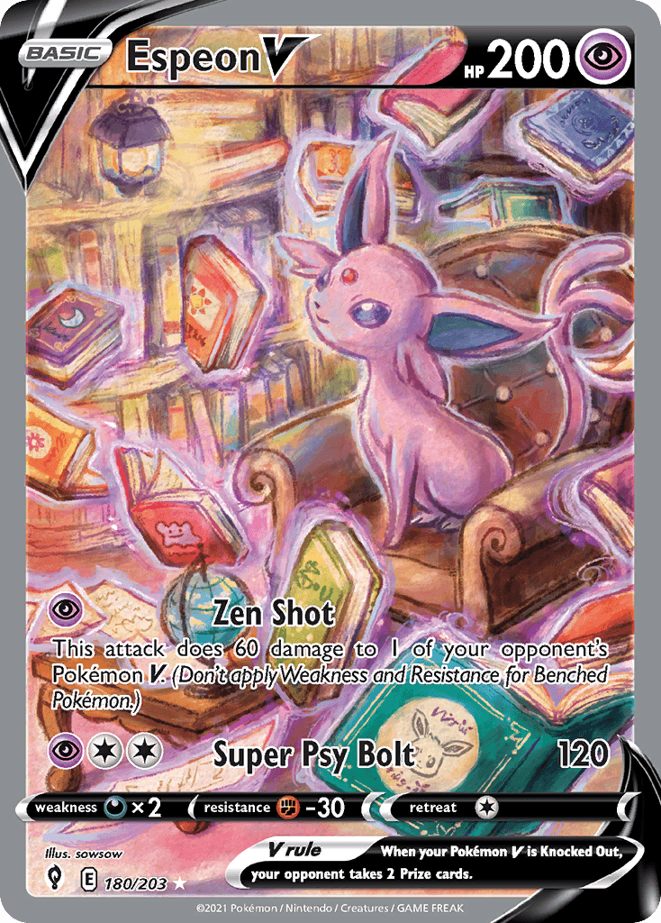 Espeon V Evolving Skies