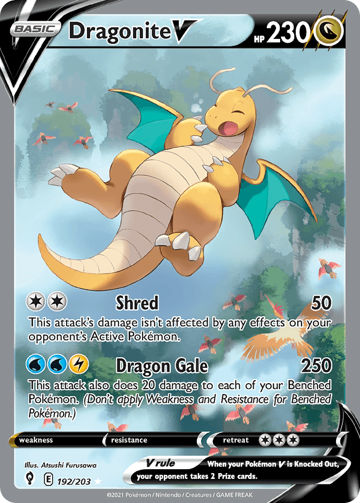 Dragonite V Evolving Skies