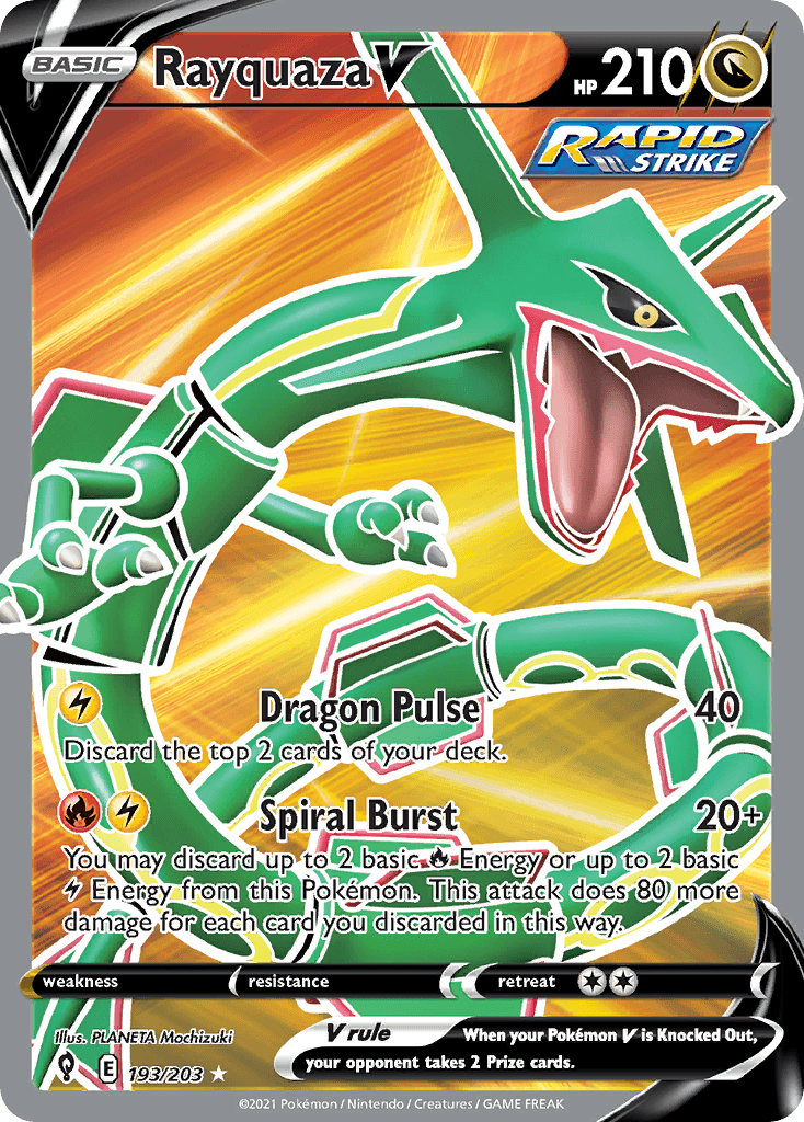 Rayquaza V Evolving Skies