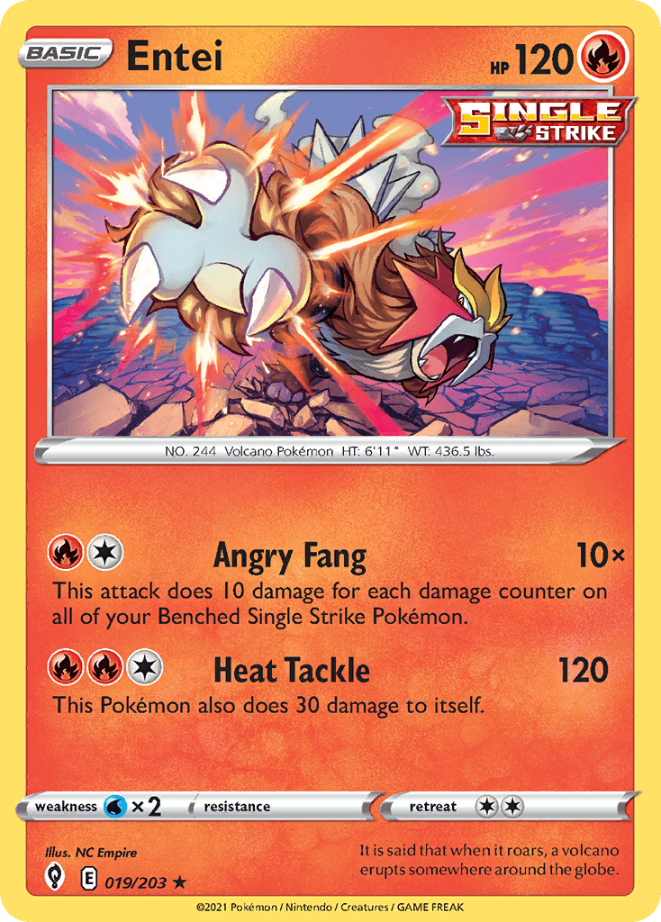 Entei Evolving Skies