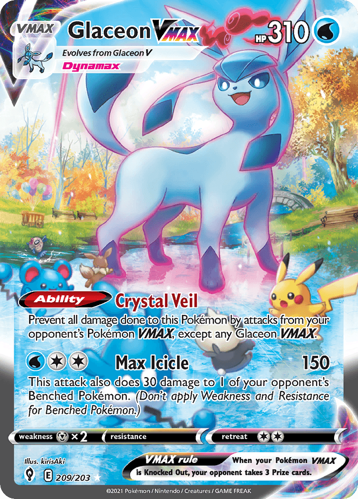 Glaceon VMAX Evolving Skies