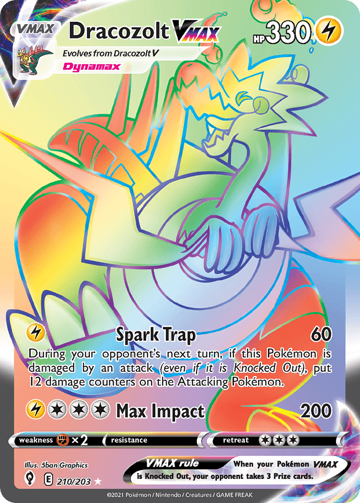 Dracozolt VMAX Evolving Skies
