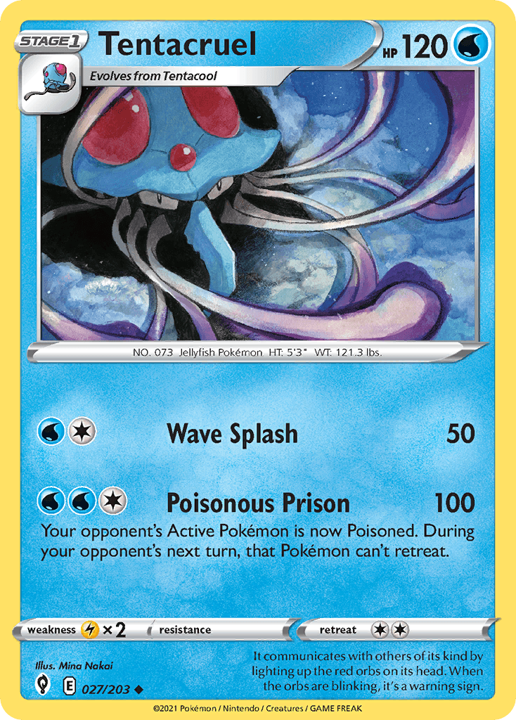 Tentacruel Evolving Skies