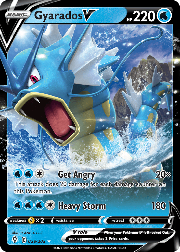 Gyarados V Evolving Skies