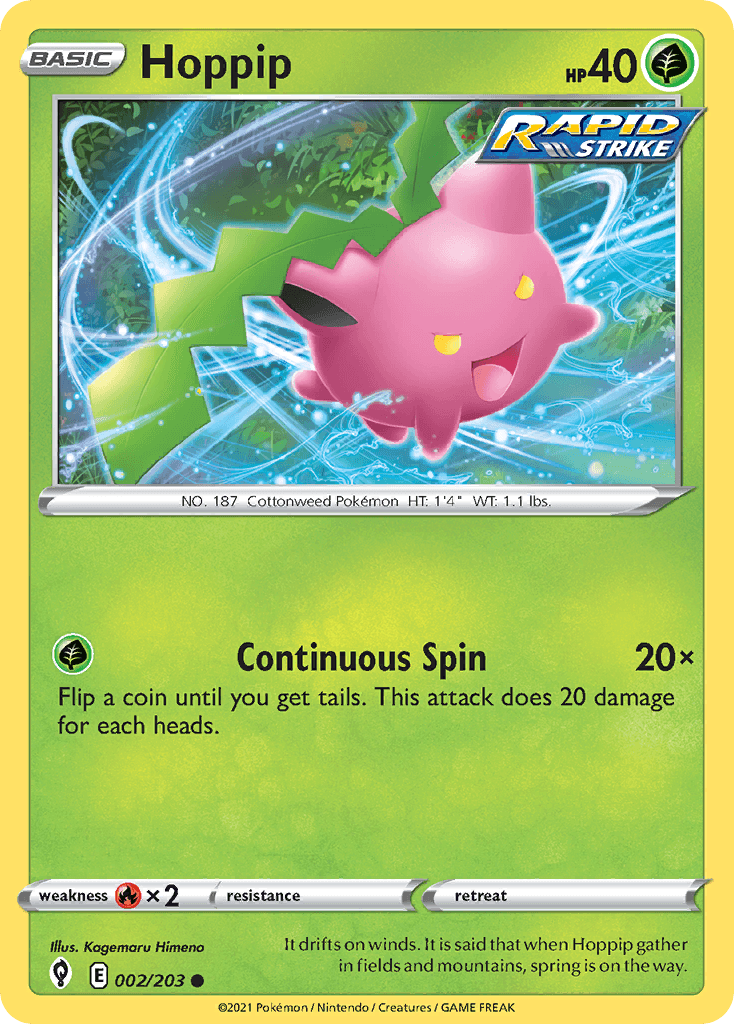 Hoppip Evolving Skies