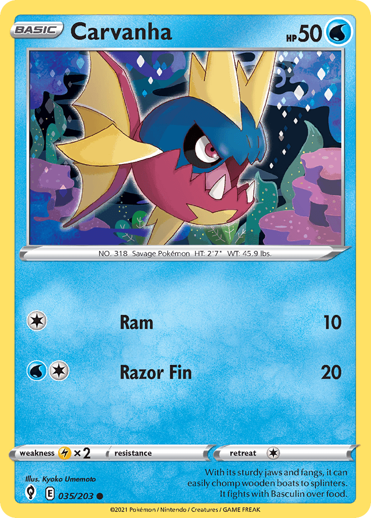 Carvanha Evolving Skies