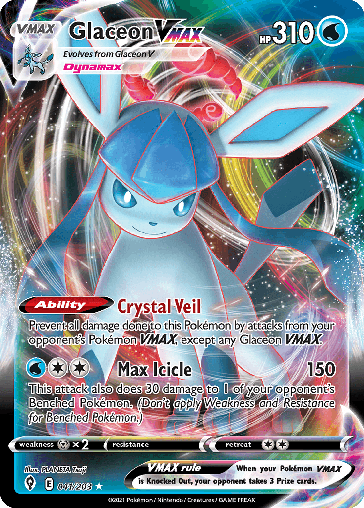 Glaceon VMAX Evolving Skies