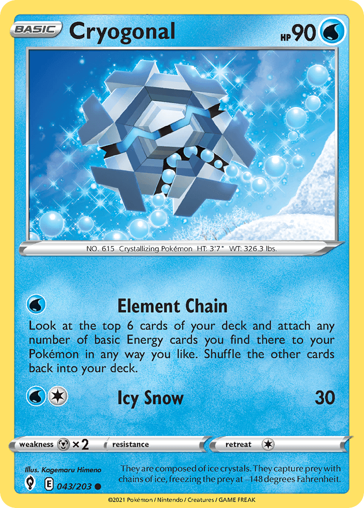 Cryogonal Evolving Skies