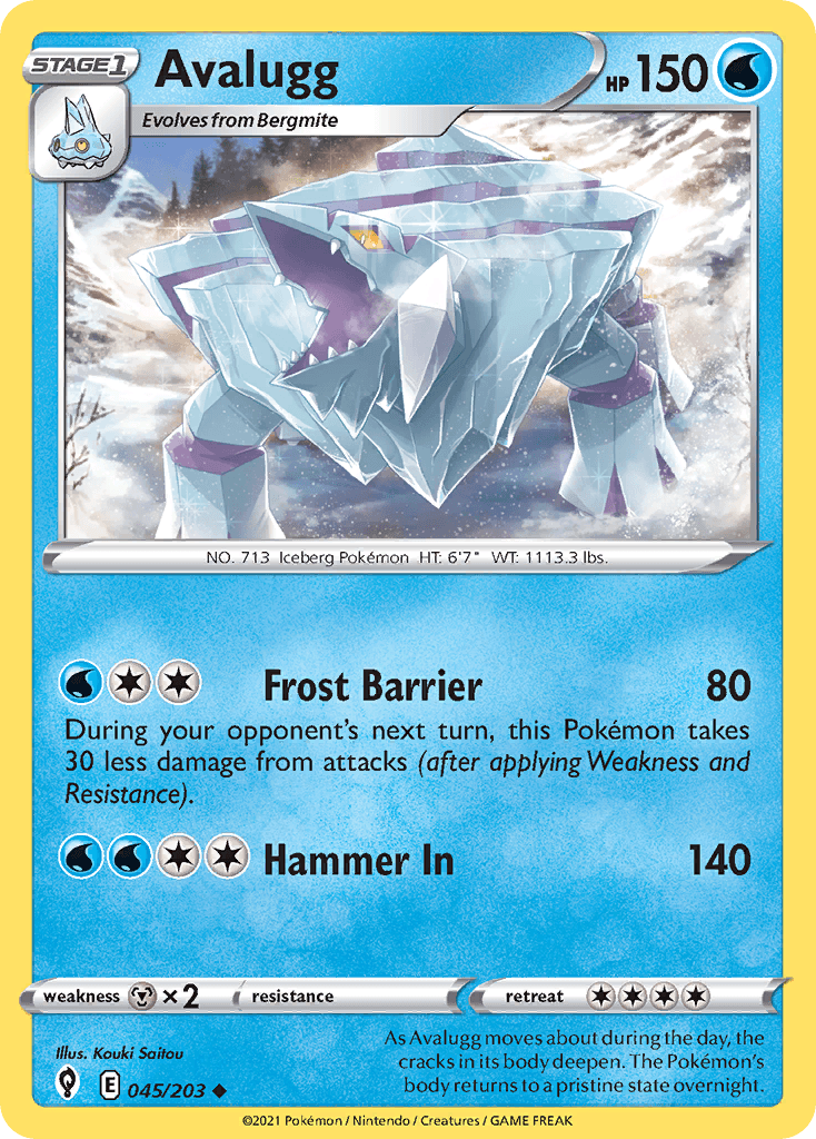 Avalugg Evolving Skies