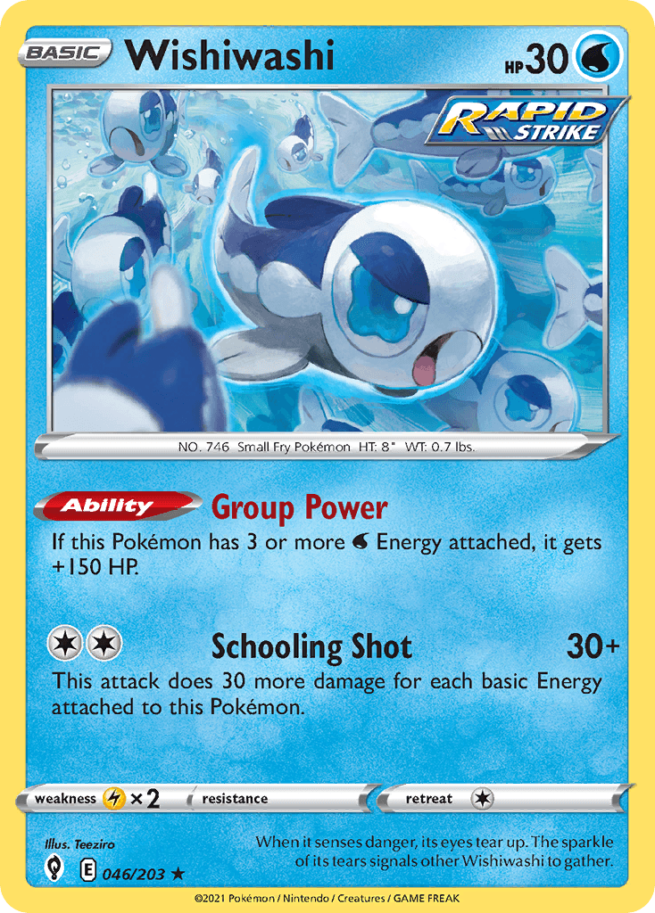 Wishiwashi Evolving Skies