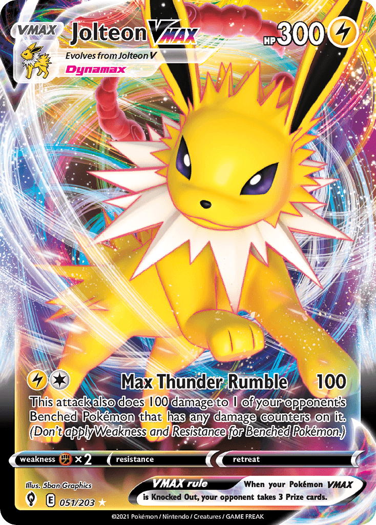 Jolteon VMAX Evolving Skies