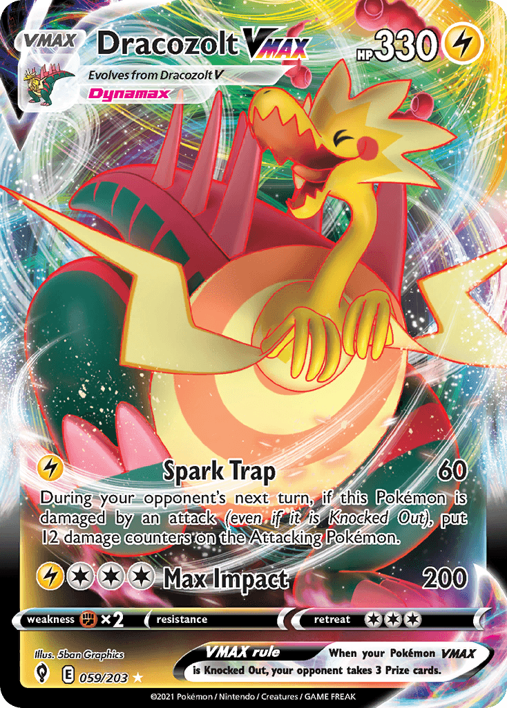 Dracozolt VMAX Evolving Skies
