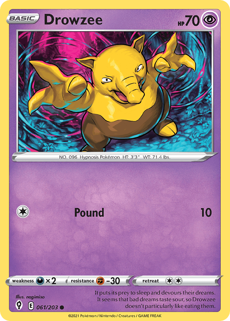 Drowzee Evolving Skies