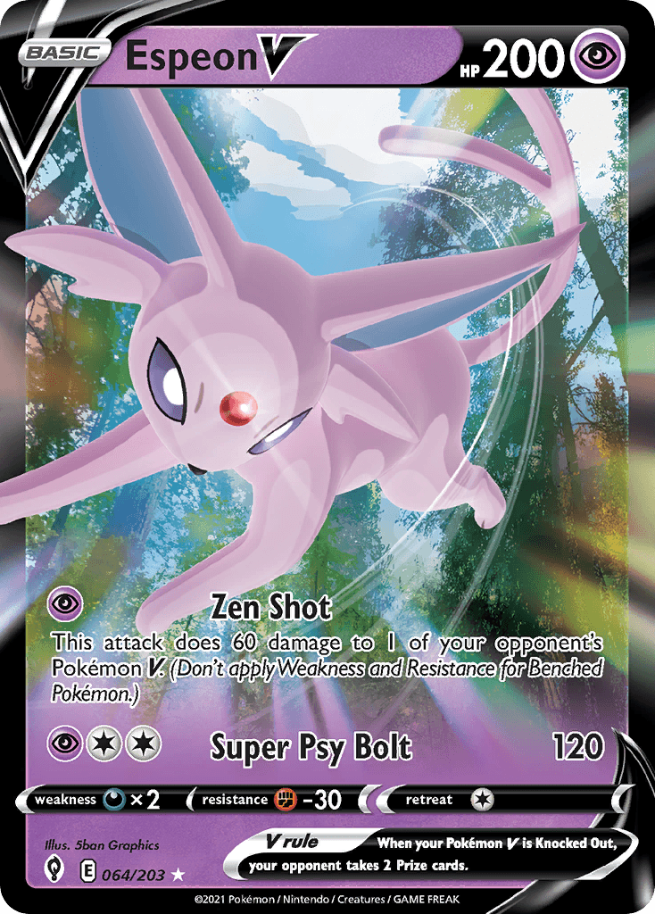 Espeon V Evolving Skies