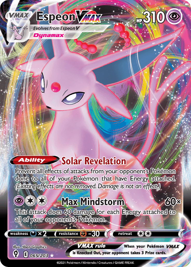 Espeon VMAX Evolving Skies