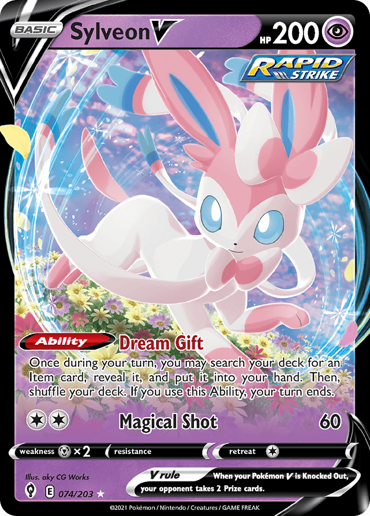 Sylveon V Evolving Skies