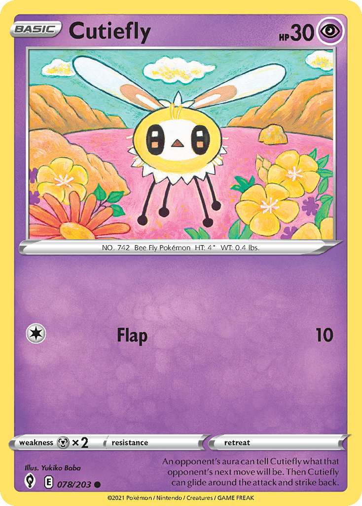Cutiefly Evolving Skies