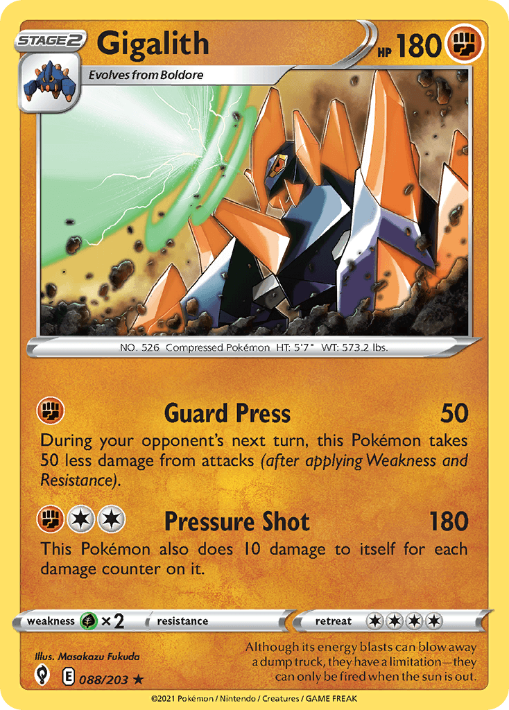 Gigalith Evolving Skies