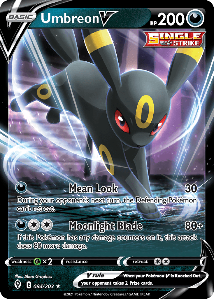 Umbreon V Evolving Skies