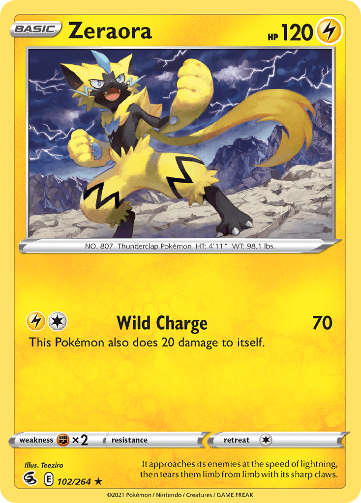 Zeraora Fusion Strike
