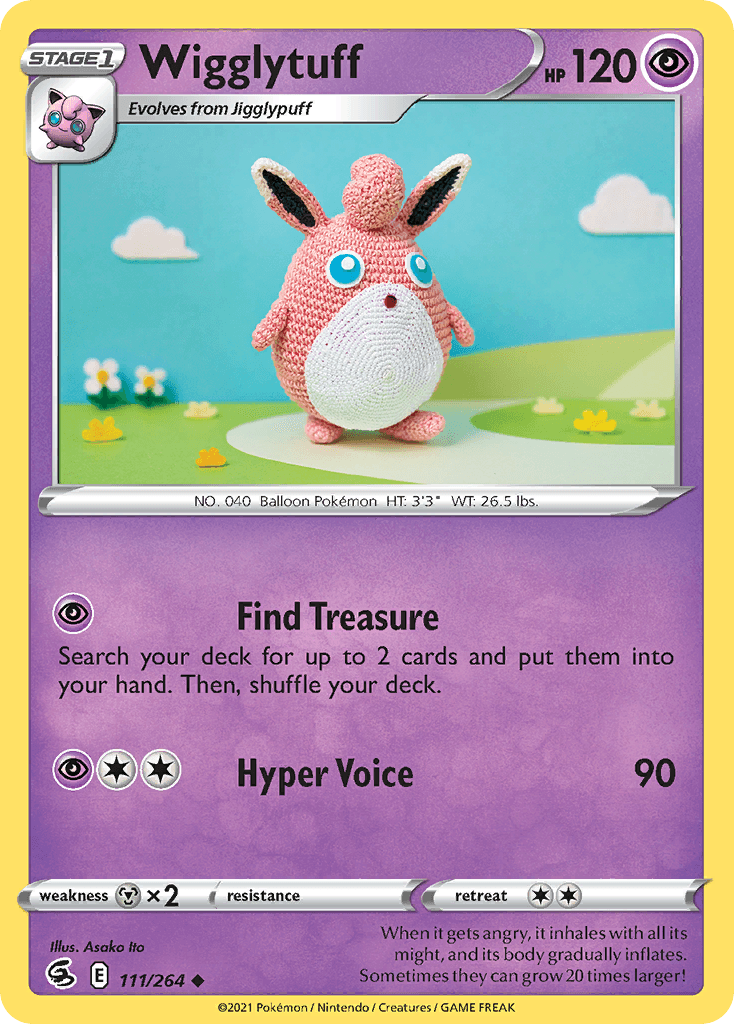 Wigglytuff Fusion Strike