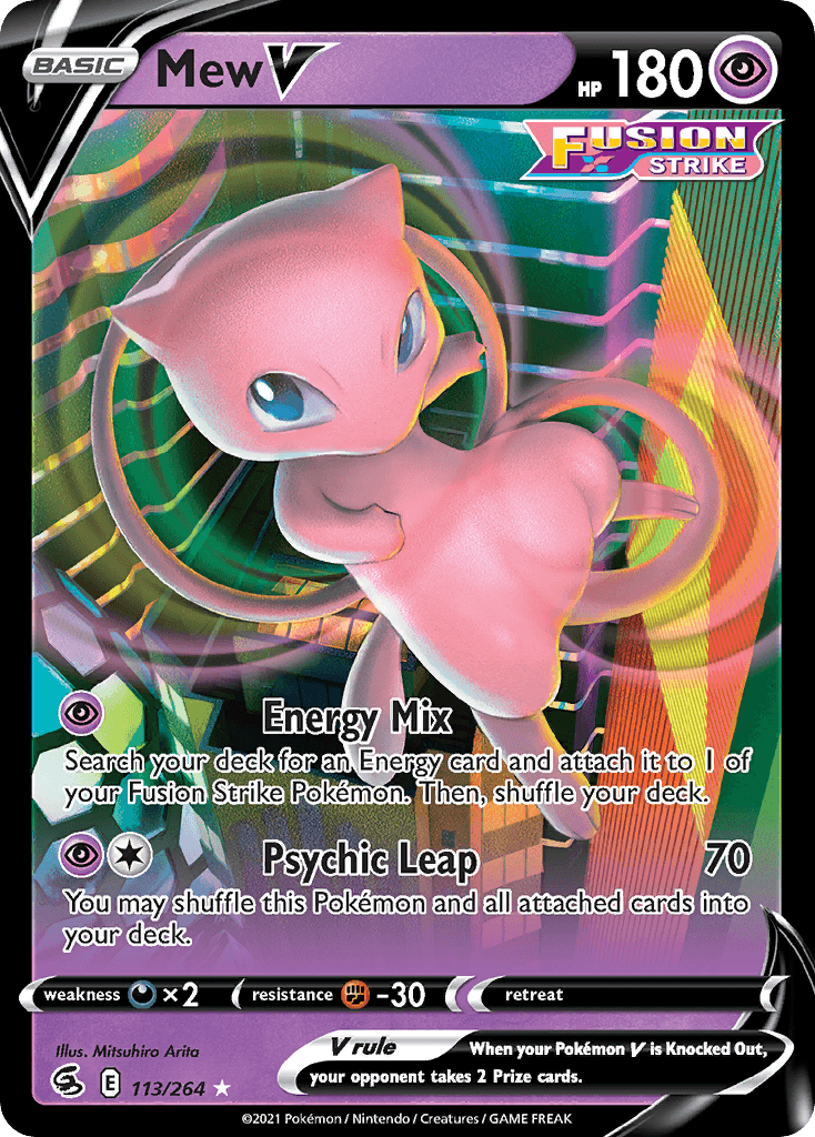 Mew V Fusion Strike
