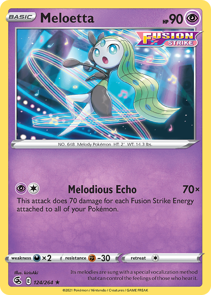 Meloetta Fusion Strike