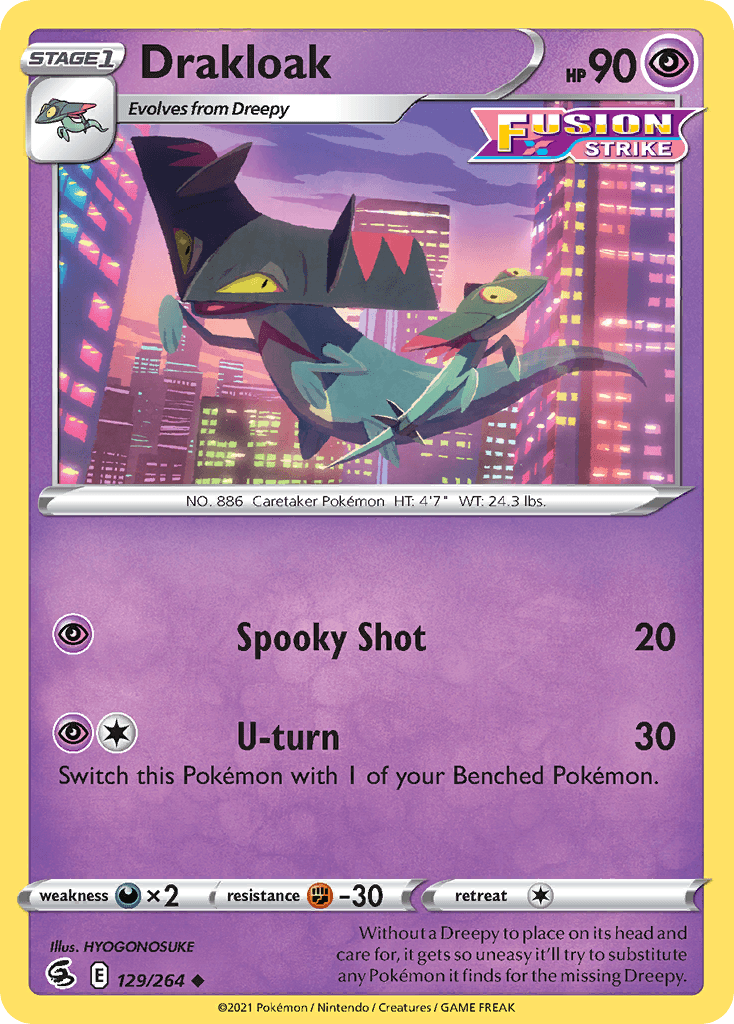 Drakloak Fusion Strike