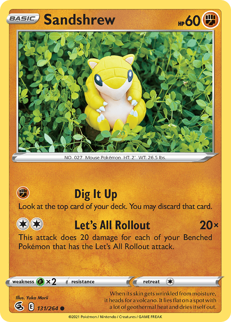 Sandshrew Fusion Strike