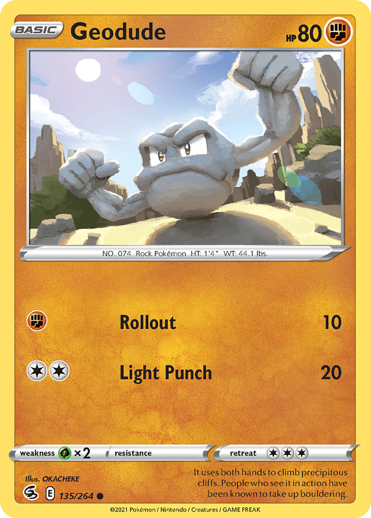 Geodude Fusion Strike