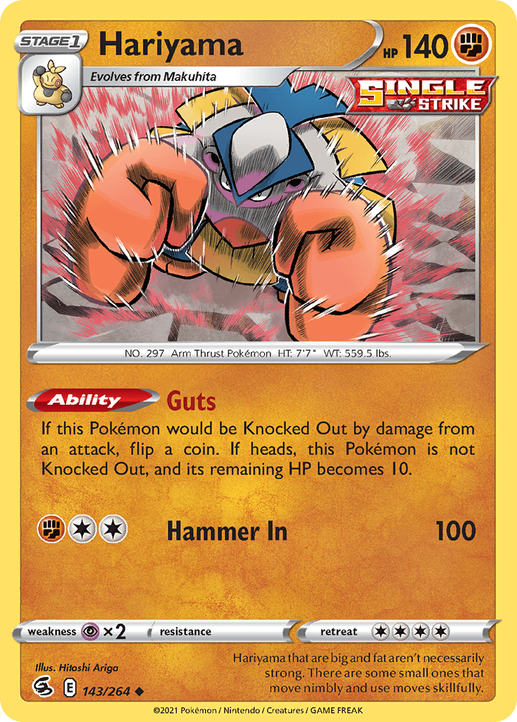 Hariyama Fusion Strike