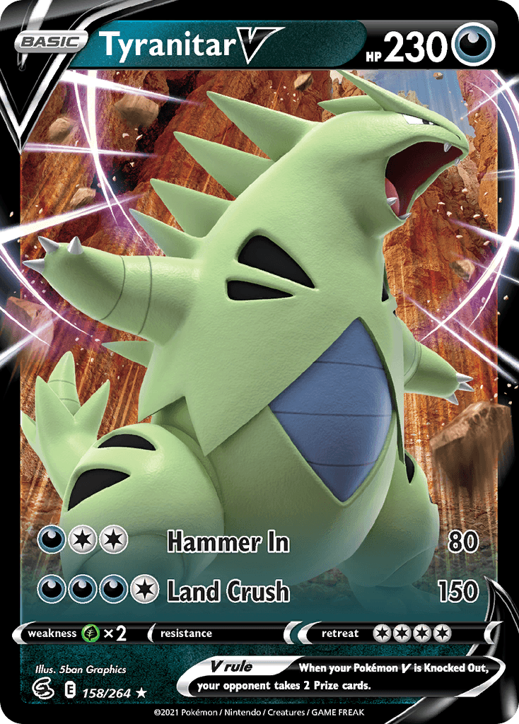 Tyranitar V Fusion Strike