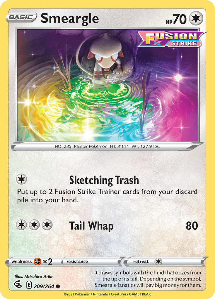 Smeargle Fusion Strike