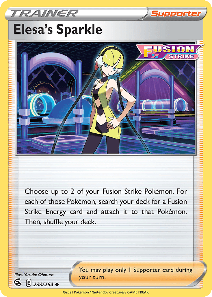 Elesa's Sparkle Fusion Strike
