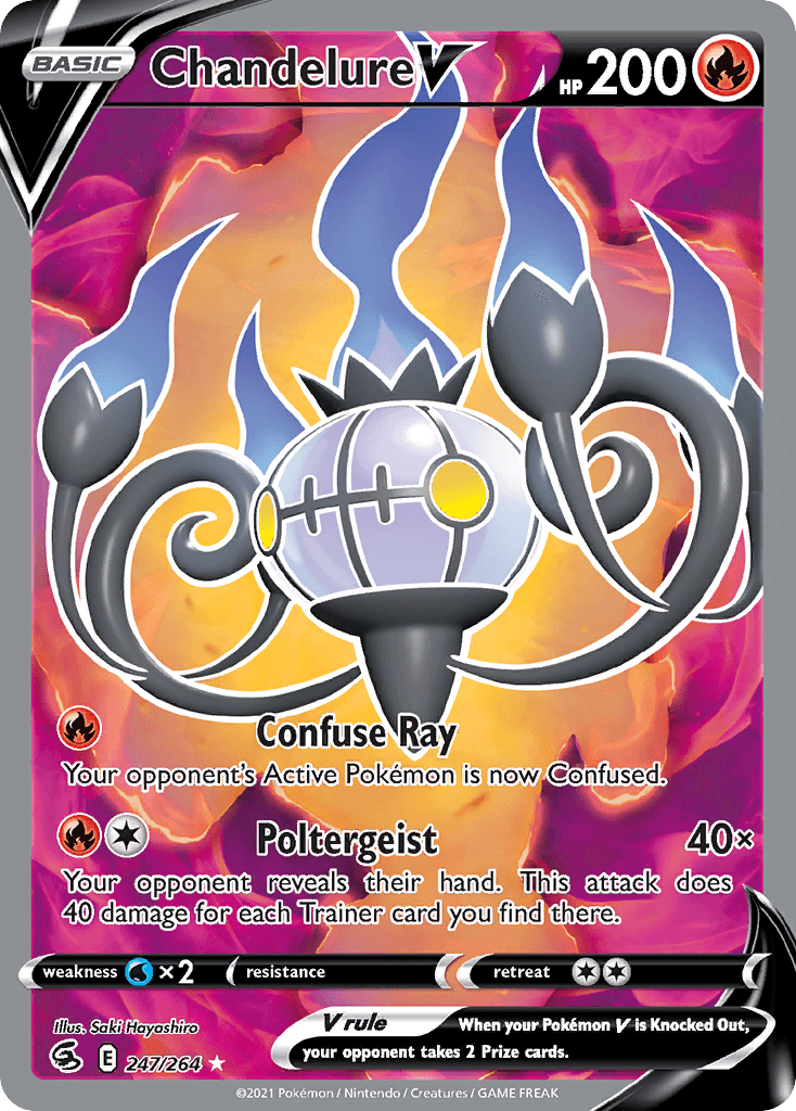 Chandelure V Fusion Strike