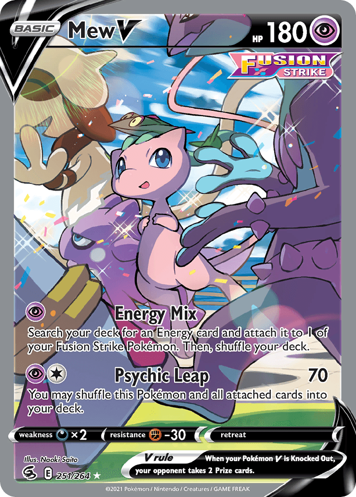 Mew V Fusion Strike